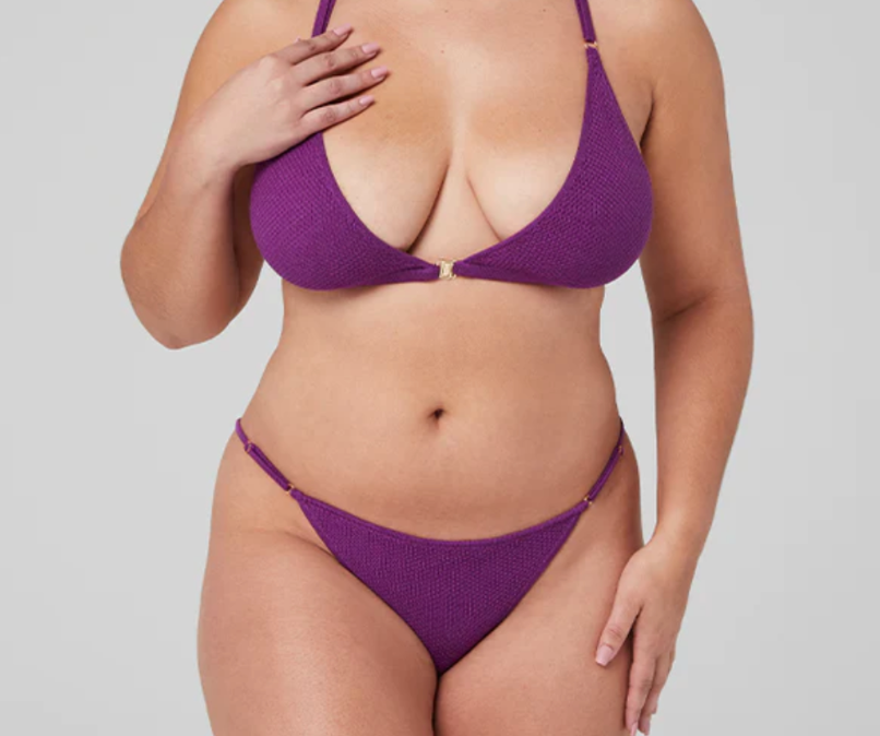 Chosenwoven lilac bralet