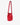 hyer goods recycled leather cinch bucket bag red#color_red