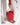 hyer goods recycled leather cinch bucket bag red#color_red