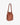 hyer goods recycled leather cinch bucket bag tan saddle brown#color_saddle-brown