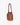 hyer goods recycled leather cinch bucket bag tan saddle brown#color_saddle-brown