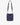 hyer goods recycled leather cinch bucket bag navy blue#color_navy-blue