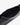 recycled genuine leather mini shoulder bag baguette bag black patent#color_semi-glazed-black