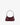 recycled genuine leather mini shoulder bag burgundy crocodile #color_burgundy-croco