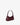 recycled genuine leather mini shoulder bag burgundy crocodile #color_burgundy-croco