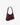 hyer goods recycled leather hobo shoulder bag embossed lizard burgundy croc#color_wine-lizard
