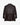 Sustainable leather blazer with relaxed fit in black #color_chocolate