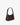 recycled genuine leather everyday shoulder bag dark brown chocolate croco#color_choco-croco