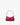 recycled genuine leather mini shoulder bag shiny red#color_glazed-red