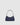 recycled genuine leather mini shoulder bag baguette bag navy#color_navy-blue