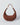 HYER GOODS convertible suede crossbody hobo crescent bag Piccola ring bag #color_praline-suede