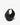 hyer goods ring bag convertible leather hobo bag#color_black-gold