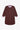 Womens red check shirtdress with lilac collar and cuffs. A flower embroidery runs through the right chest pocket.