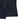 Close-up of navy blue maternity blazer with gold buttons and adjustable fit blazers for women.