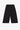 Women's black wide leg trousers, organic cotton and linen. Amelia wide Leg Culotte Trousers, made in the UK.