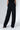 Black Oversized Button Down & Relaxed Wide-Leg Trousers Cotton Set - Custom Made - Bastet Noir