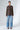 Brown Cotton & Silk Shirt Sheer Sleeve Smart Button-Up - Custom Made - Bastet Noir
