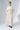 Cream Office Daytime Wear Cotton Wrap Around Top Maxi Long Sleeve Dress - Custom Made - Sustainable Dresses - Bastet Noir
