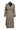 Beige Ankle-Length Belted Everyday Cotton Trench Coat - Custom Made - Bastet Noir