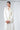 Cream Satin Silk Evening Long Sleeve Ankle-Length Dress - Custom Made - Bastet Noir