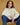 Delčia: Off - White Cotton Sweater & Shorts Set
