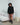 Laumės: Black Merino Wool Sweater