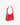 recycled genuine leather everyday shoulder bag red crocodile #color_bright-red-croco