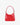recycled genuine leather everyday shoulder bag red crocodile #color_bright-red-croco