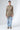 Short Beige Belted Trench Coat Lightweight Cotton Outerwear - Custom Made - Bastet Noir