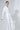 White Office Workwear Cotton Shirt Dress Long Sleeve Maxi Length - Custom Made - Sustainable Dresses - Bastet Noir