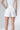 White Linen Everyday Casual Shorts And Oversized Shirt Set - Custom Made - Bastet Noir