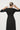 Black midi dress with long sleeves