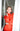 Red Turtleneck Maxi Dress - BastetNoir