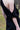 Black velvet mini dress - Custom Made - Bastet Noir