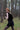 Black velvet mini dress - Custom Made - Bastet Noir