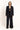 Navy blue oversized woman blazer - Custom Made - Bastet Noir