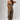Brown Mosaic Wide-Leg Cotton Trousers