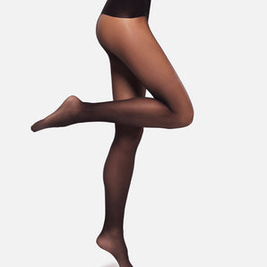 20 denier Tights by Hedoine sheer black seamless ladder-resistant best tights for women