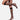 Hedoine The Untame biodegradable black fishnet knee-high socks for women 