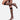 Hedoine The Untame biodegradable black fishnet knee-high socks for women 
