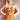 Spiced Pumpkin Orange Multiway Ruffle Top