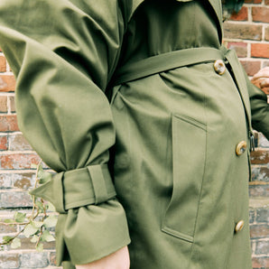Adjustable size trench