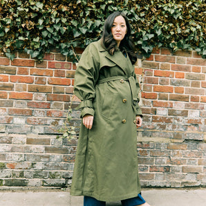 Adjustable size trench