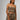 Earthy Mosaic Tile Bandeau Crop Top