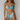 Blue ColourDuo Bikini Top