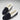 Women's slippers, sheepskin, navy blue suede