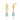 Moirai Double Twisted Loops Earrings Pariba Onyx