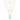 Persephone Double Gemstone Beaded Chain Necklace Pariba Onyx & Smoky Quartz
