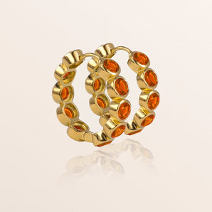 Aurora Earrings - Orange