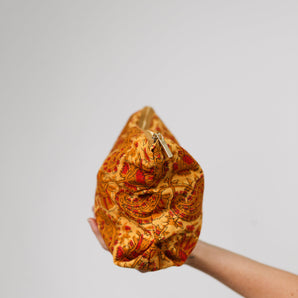Turmeric Fire Stash (In) Me Toiletry Makeup Bag